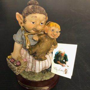 ROLF LIDBERG Mom and Baby Troll, Vintage!